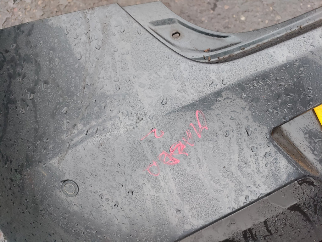 2008 MAZDA 2 MK2 REAR COMPLETE BUMPER GREY