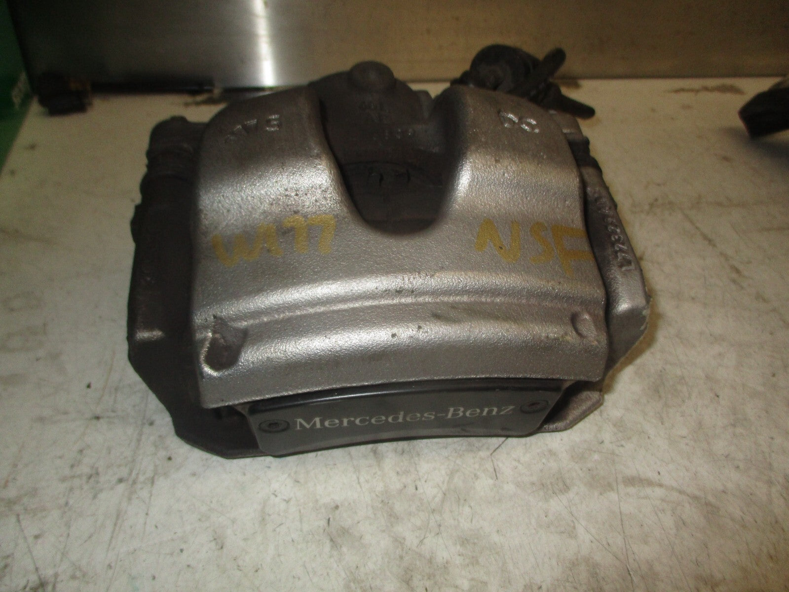 MERCEDES BENZ A CLASS W177 2019 AUTOMATIC NSF PASSENGER SIDE FRONT CALIPER