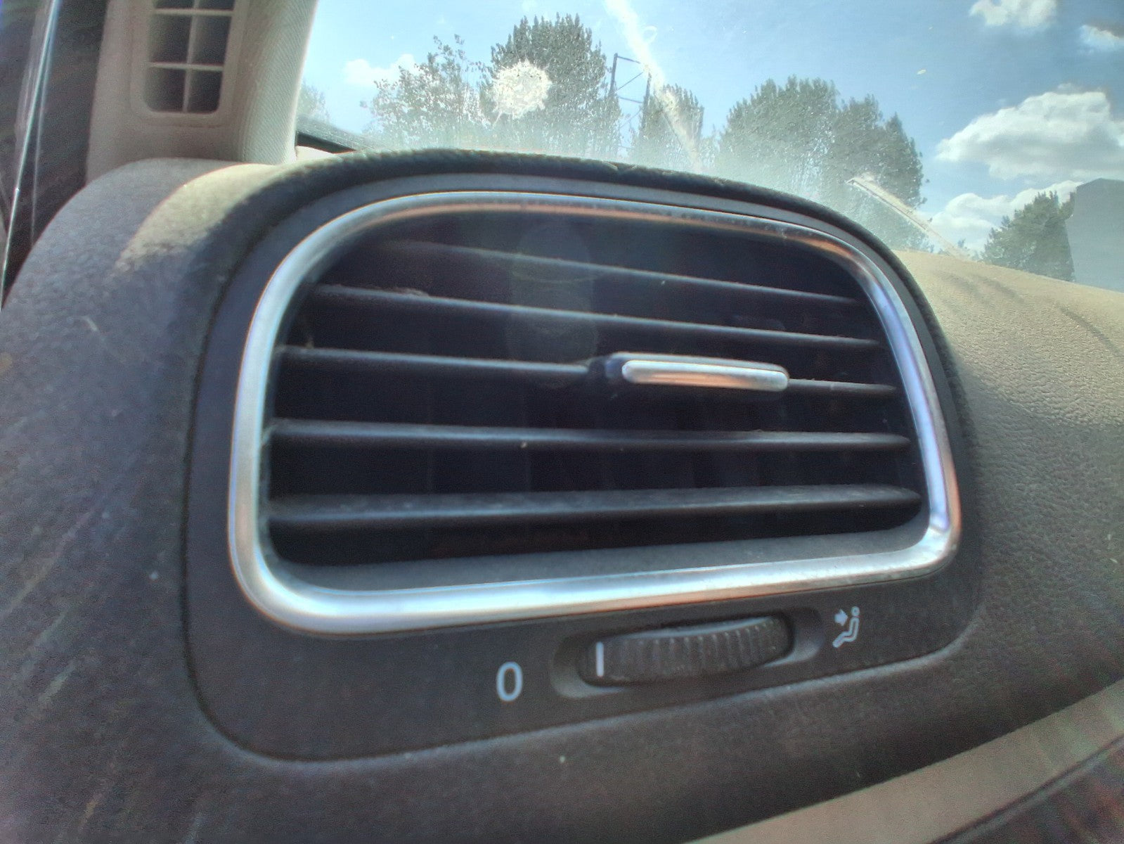 2012 VW VOLKSWAGEN GOLF MK6 NS PASSENGER SIDE FRONT INTERIOR AIRVENT