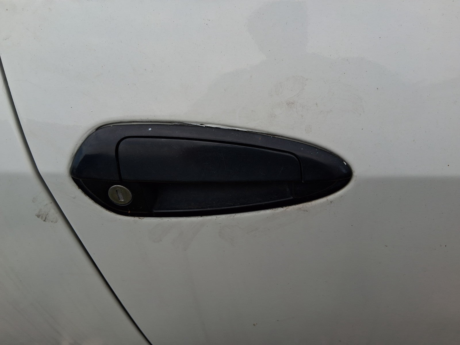 2014 FIAT PUNTO FACELIFT 5 DOOR MK3 OSF DRIVER SIDE FRONT EXTERIOR DOOR HANDLE