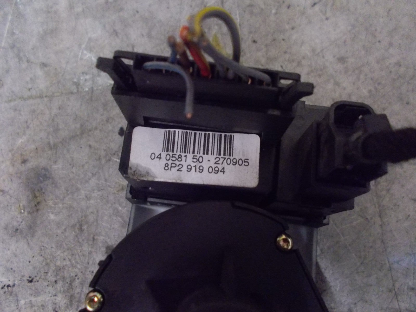 AUDI A3 2008 HEADLIGHT CONTROL SWITCHES 8P2919094 8P2941531
