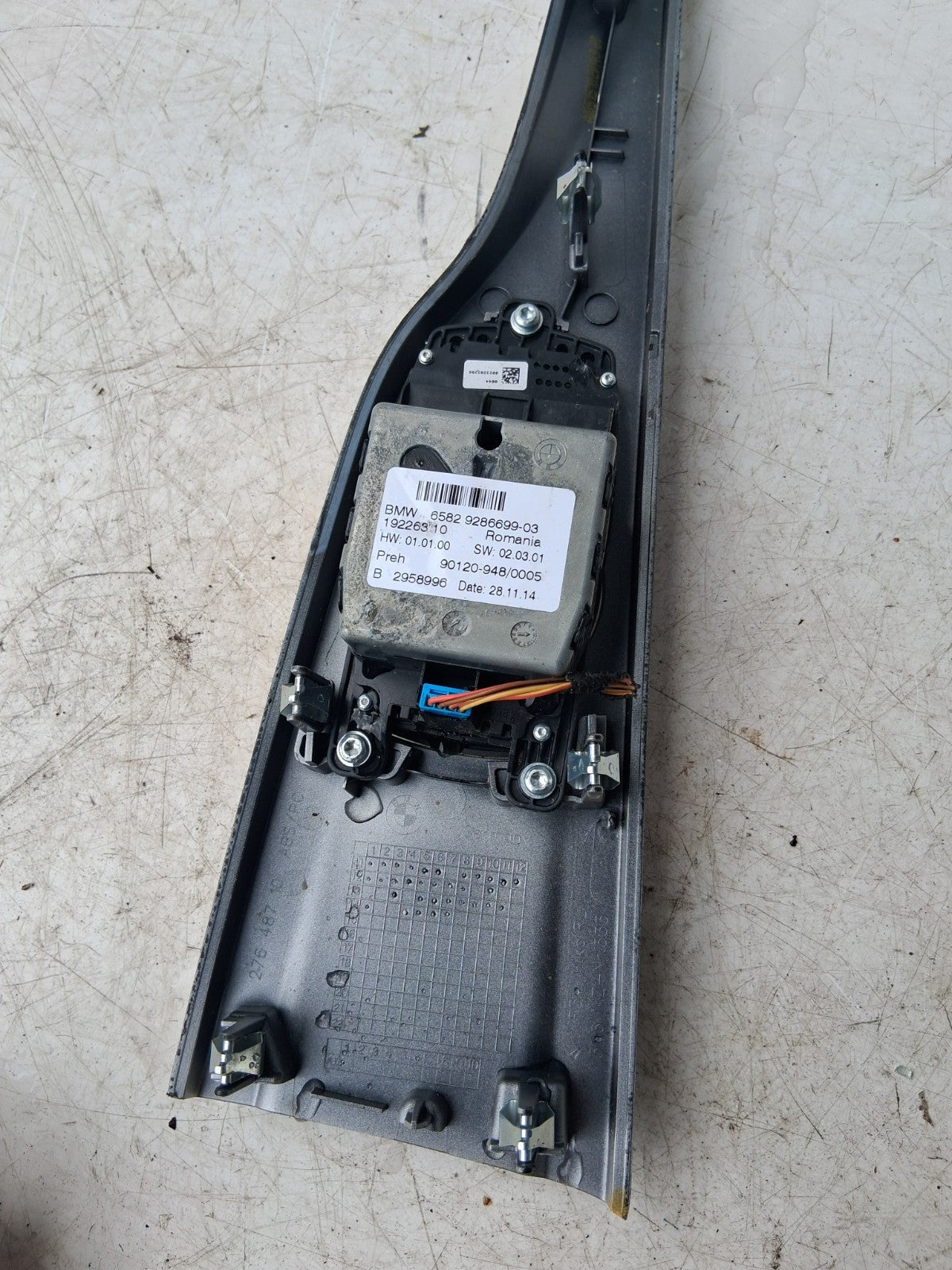 2014 BMW 3 SERIES F31 F30 IDRIVE CONTROLLER 9286699