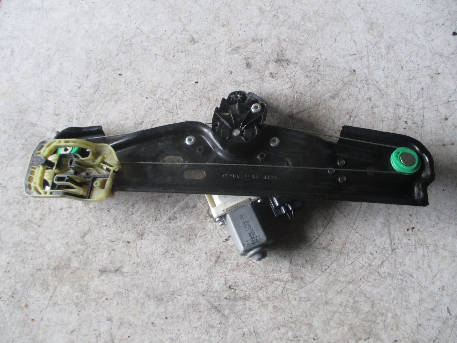 JAGUAR XE 2016 NSR PASSENGER SIDE REAR WINDOW MOTOR REGULATOR GX7327001AB