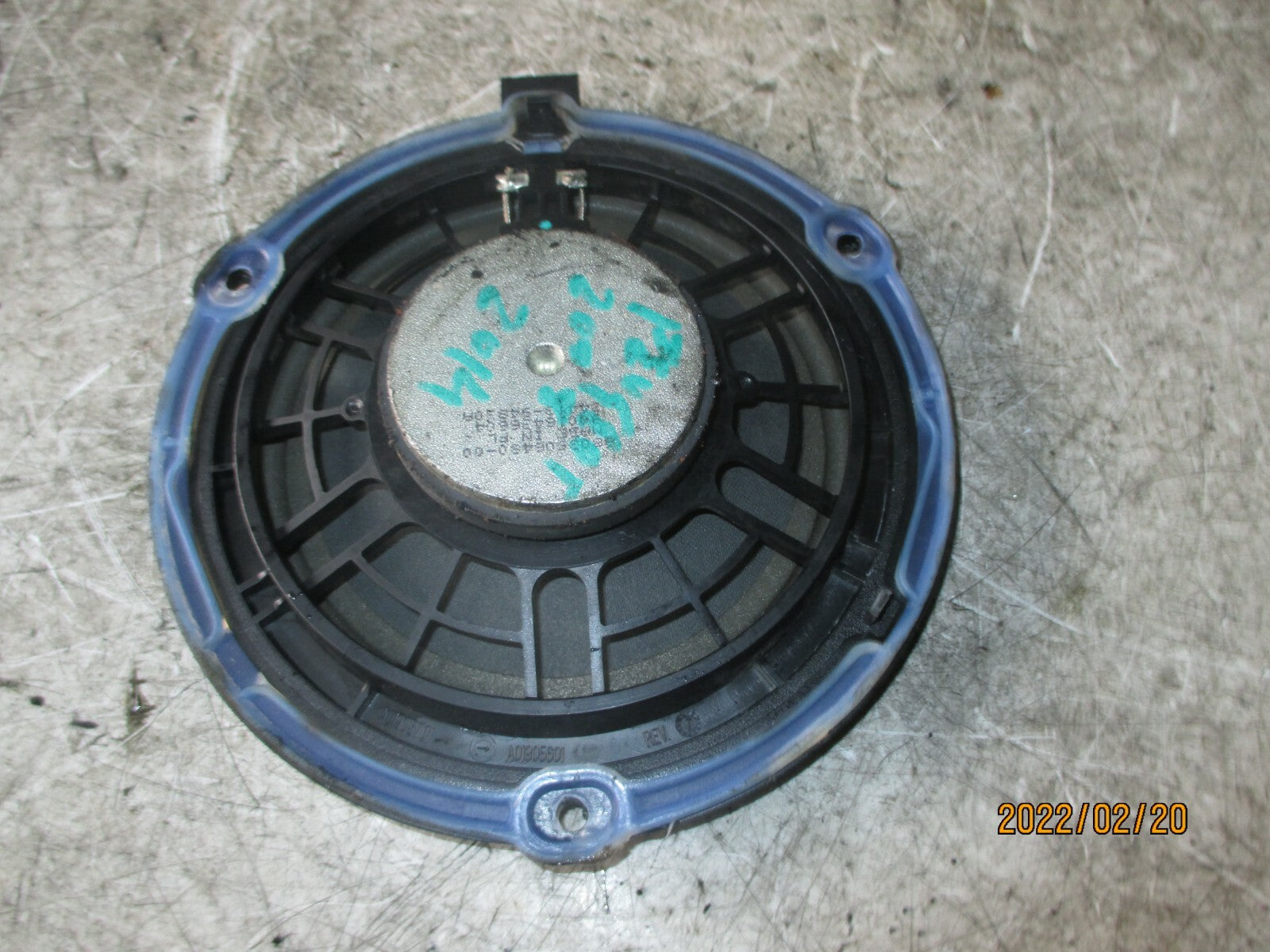 PEUGEOT 2008 2014 NSF FRONT PASSENGER SIDE DOOR SPEAKER 9803506480