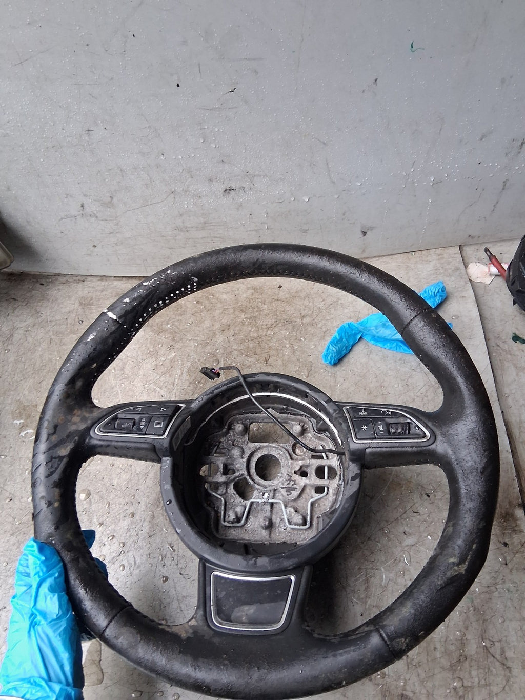 2015 AUDI A1 MULTIFUNCTIONAL STEERING WHEEL 4G0419091BD
