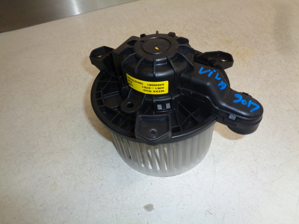 VAUXHALL VIVA 2017 INTERIOR HEATER BLOWER FAN MOTOR 40510751