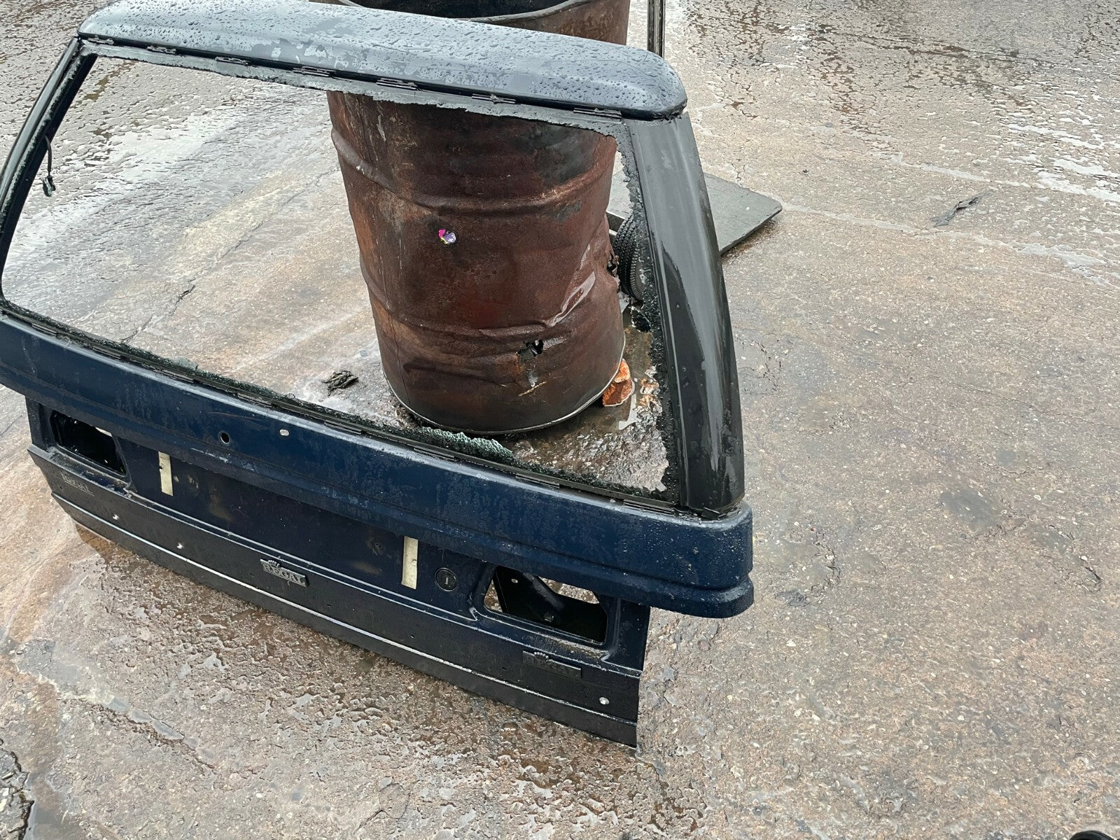 PEUGEOT 405 1997 ESTATE REAR BOOTLID HATCHBACK TAILGATE BARE BLUE