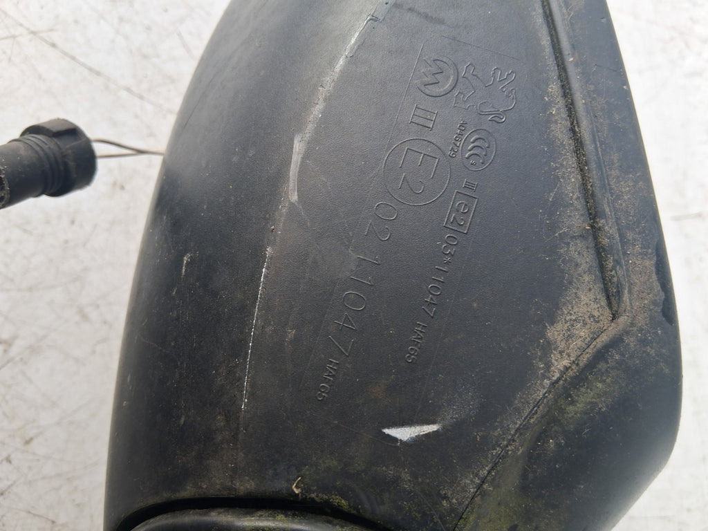 PEUGEOT 208 2017 NSF NEAR LEFT PASSENGER SIDE FRONT WING MIRROR 0211047