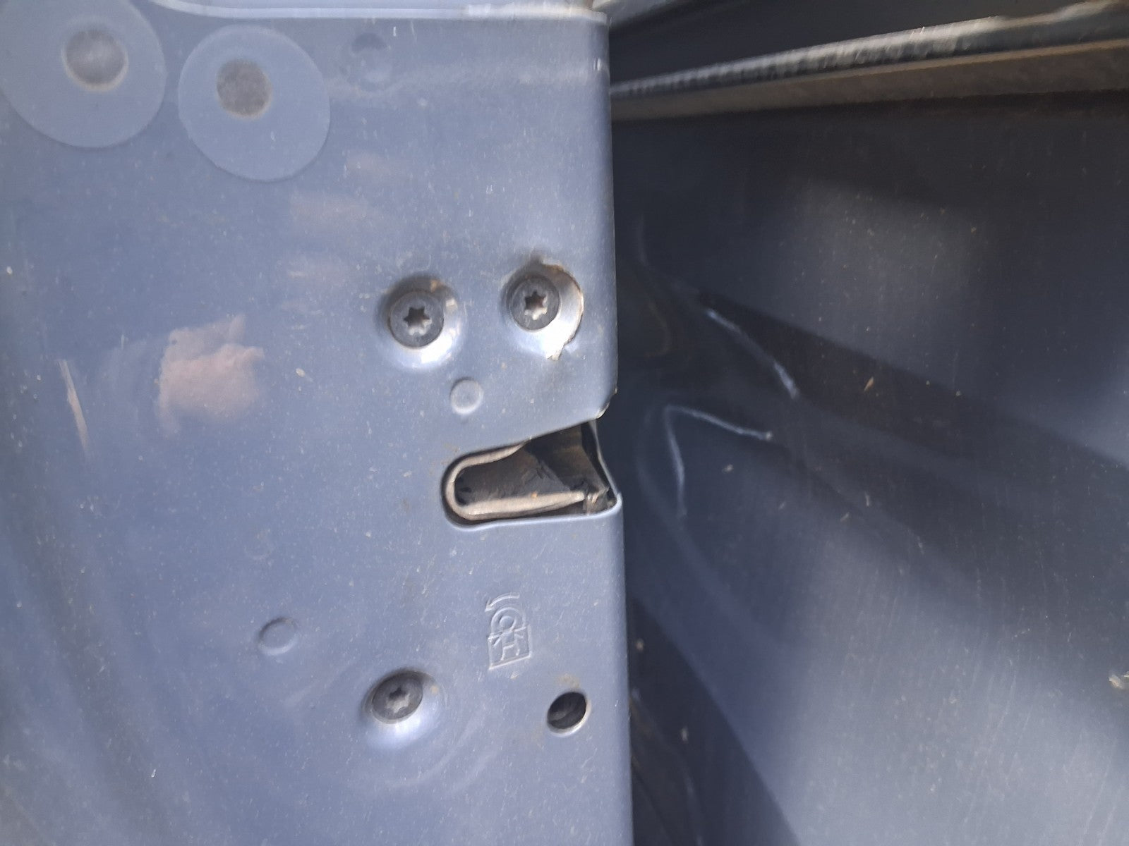 2021 FORD TRANSIT MK8 NS PASSENGER SIDE SLIDING DOOR LOCK MECHANISM