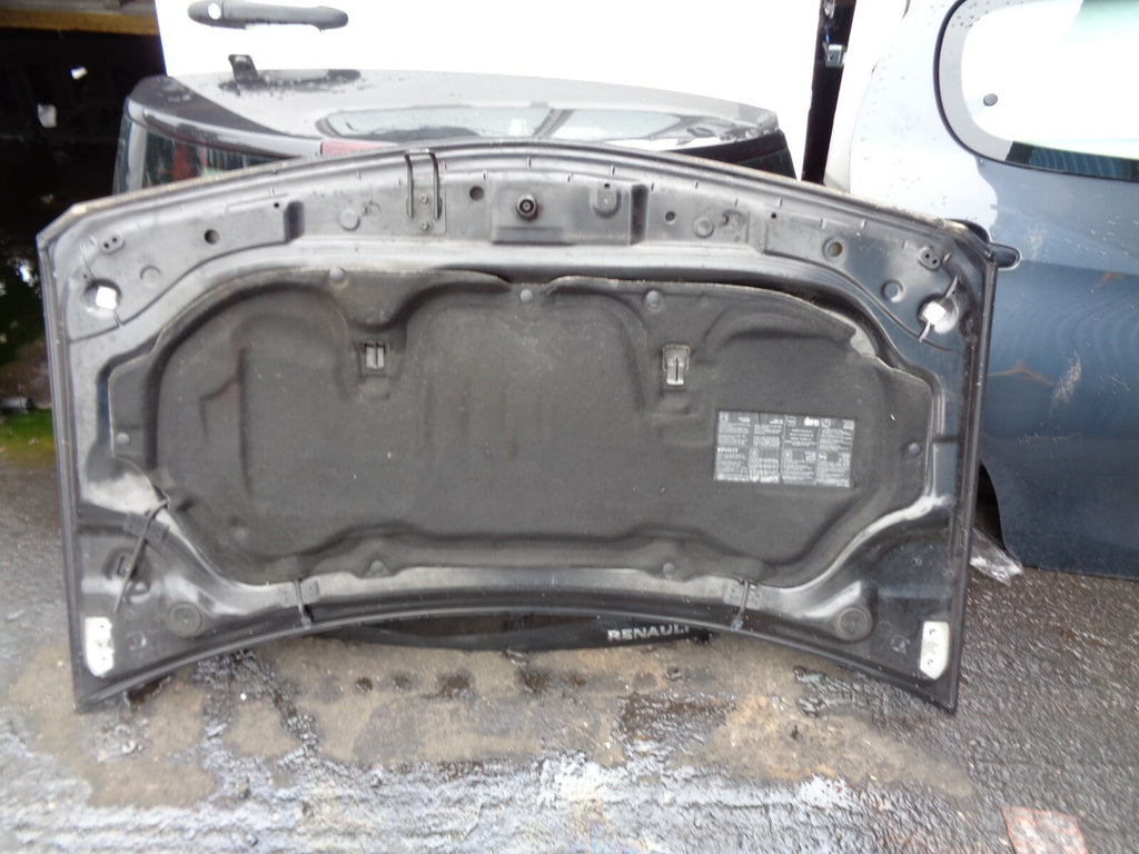 RENAULT MEGANE 2006 MK2 COMPLETE FRONT HOOD BOONET PANEL GREY