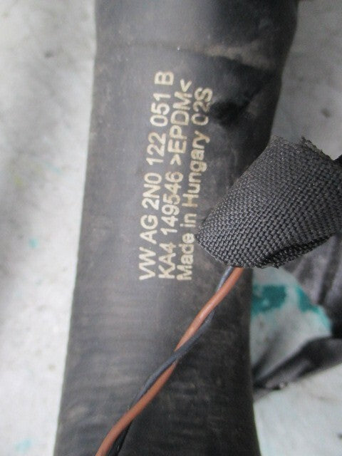 2021 VW CRAFTER MK2 2.0 DIESEL ENGINE COOLANT PIPES WITH CHECK VALVE 7E0122291