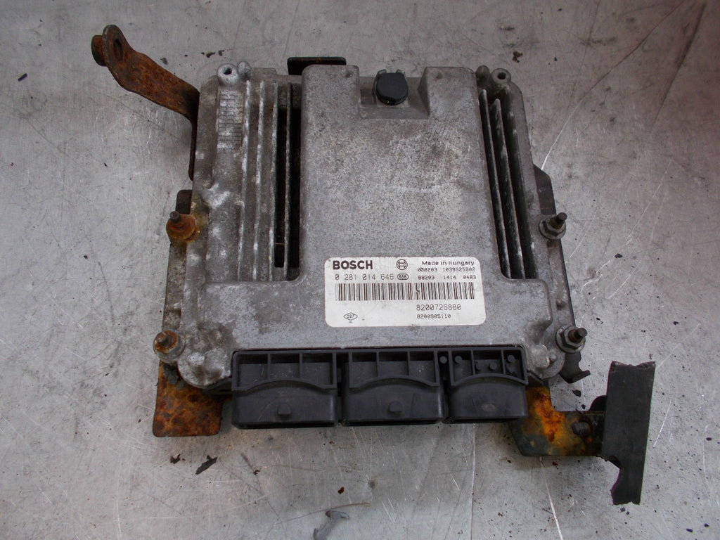 2007 RENAULT LAGUNA 2.0 DCI DIESEL ENGINE ECU 0281014646 1039S25902 8200726880