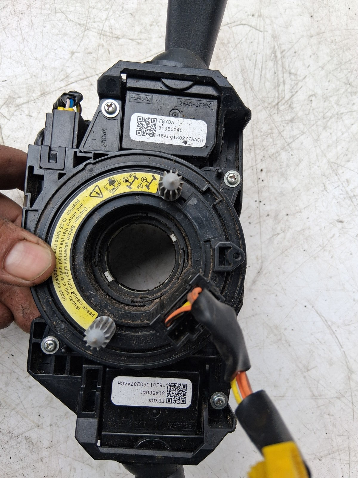 2015 VOLVO V40 INDICATOR COMBINATION SWITCH WIPER STALK UNIT