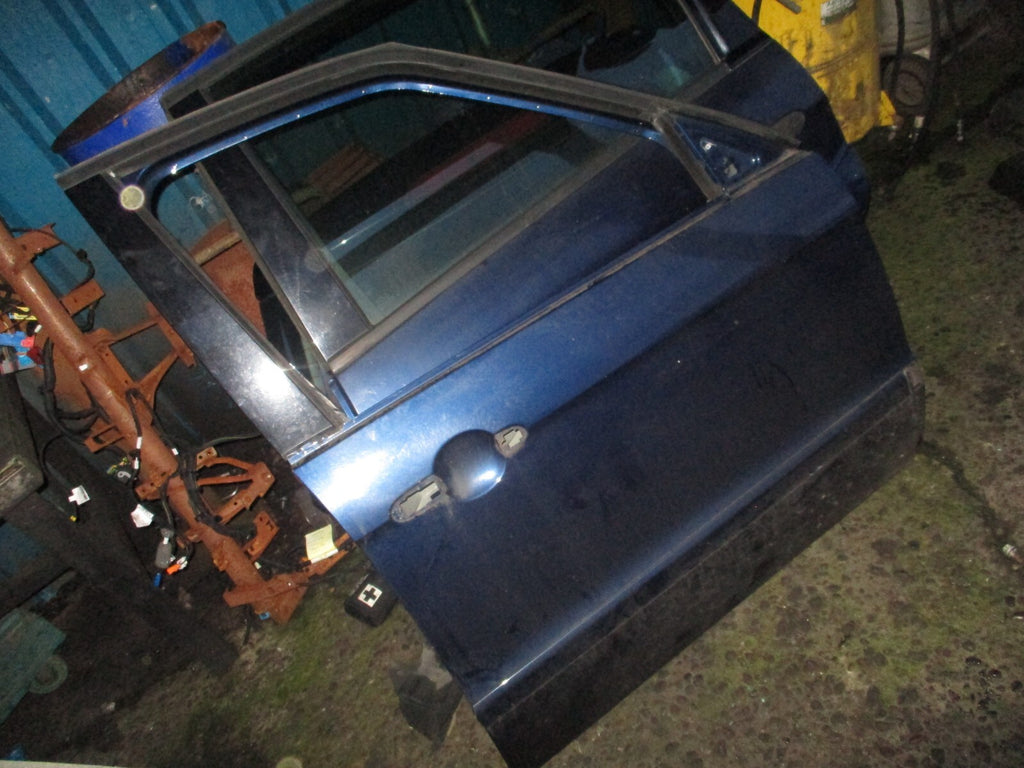 FORD S MAX MK1 2008 OSF DRIVER SIDE FRONT BARE DOOR BLUE