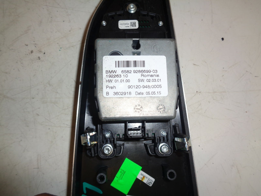 BMW 3 SERIES F30 2017 SATNAV CONTROLLER AND TRIM 928669903