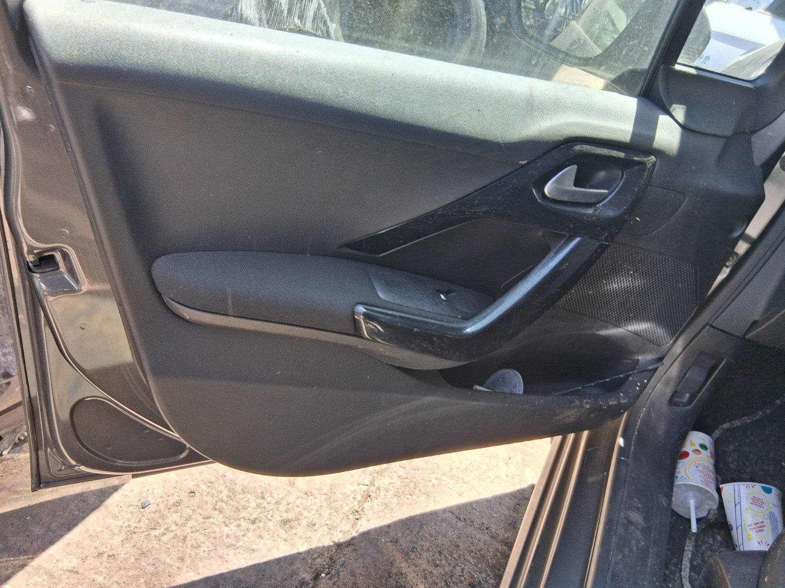 2019 PEUGEOT 208 MK1 NSF PASSENGER SIDE FRONT LEFT WINDOW MOTOR & REGULATOR