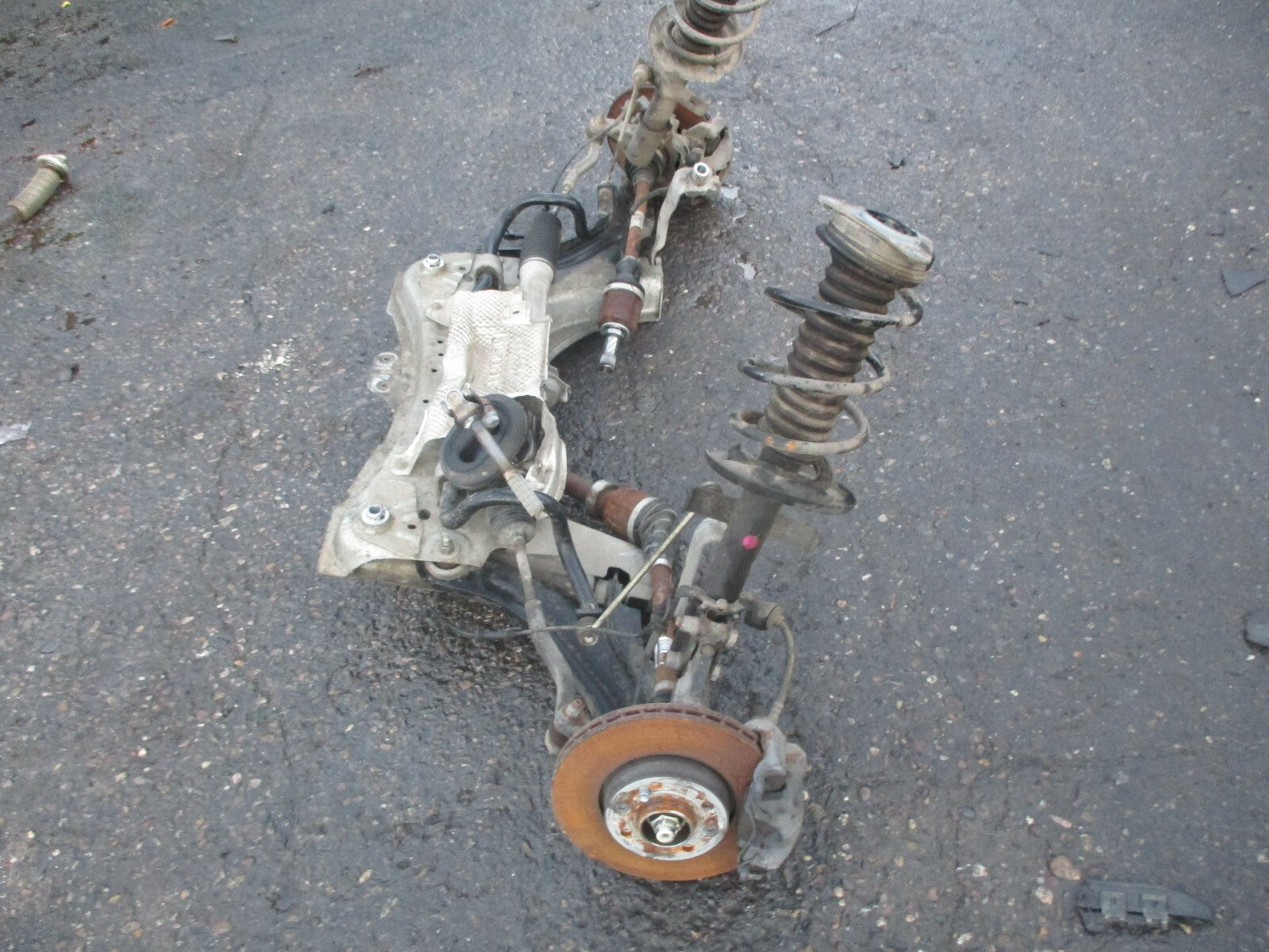 RENAULT CLIO X98 MK4 2019 0.9 PETROL FRONT AXLE HUBS SHOCKS SUB FRAME SPRINGS