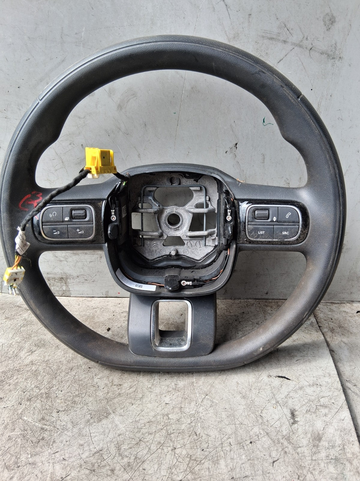 2021 CITROEN C3 MK3 MULTIFUNCTIONAL STEERING WHEEL 98164325ZD
