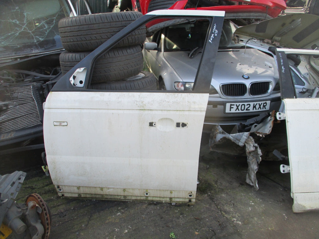 2009 RANGE ROVER SPORT l320 NSF PASSENGER SIDE FRONT BARE DOOR WHITE LRC 909