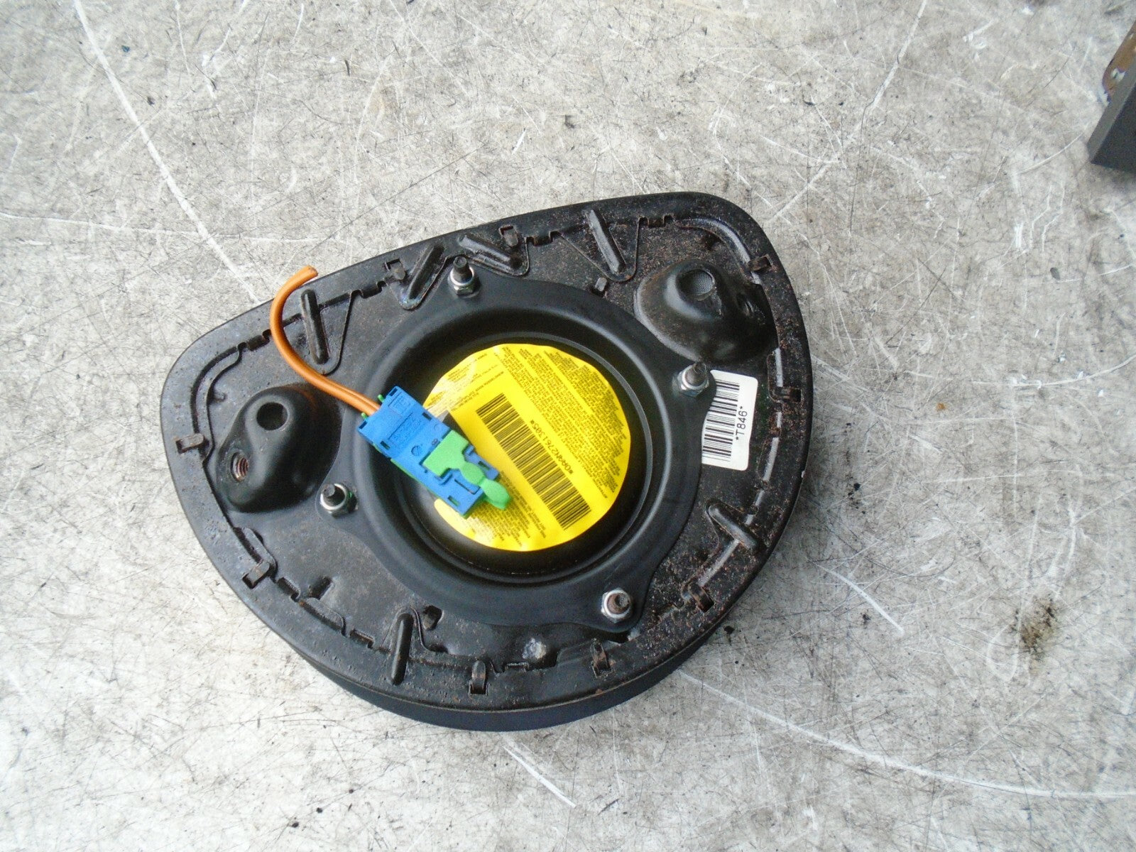 VAUXHALL CORSA C 2003 OSF FRONT DRIVER SIDE STEERING WHEEL AIR BAG