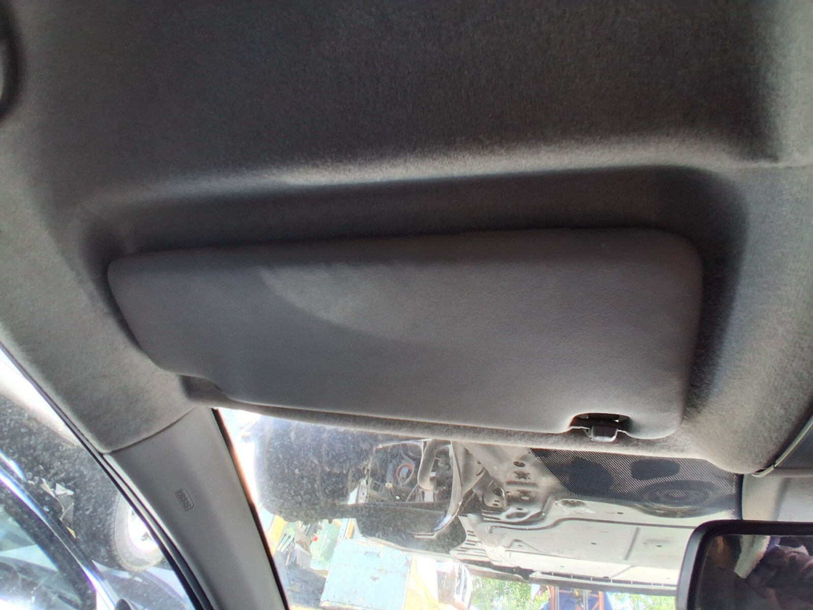 2009 VAUXHALL CORSA D NSF PASSENGER SIDE FRONT LEFT SUNVISOR