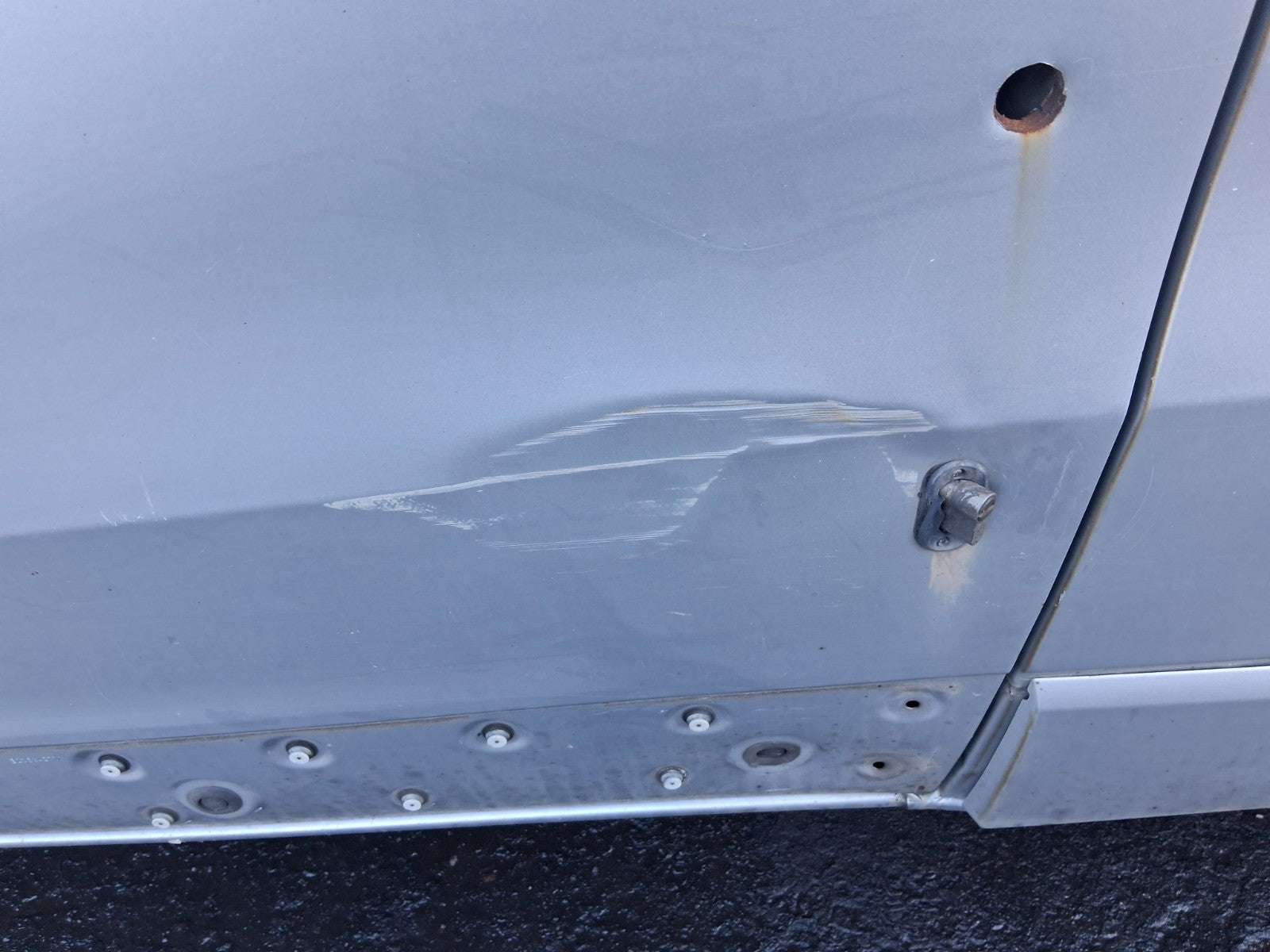 2017 VAUXHALL VIVARO MK2 NS PASSENGER SIDE COMPLETE SLIDING DOOR SILVER L193