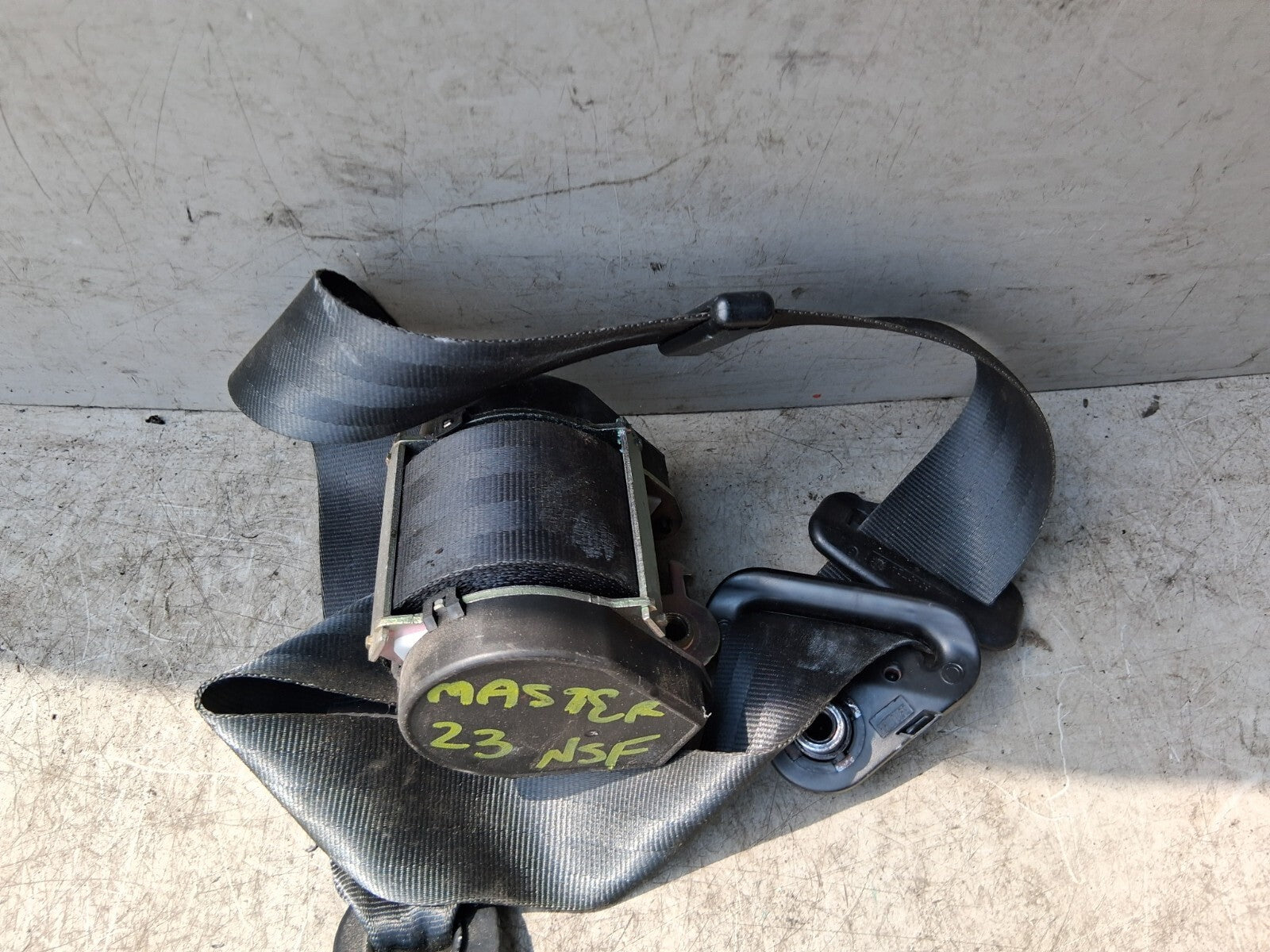 2023 RENAULT MASTER MK3 NSF PASSENGER SIDE FRONT LEFT SEAT BELT 868847135R