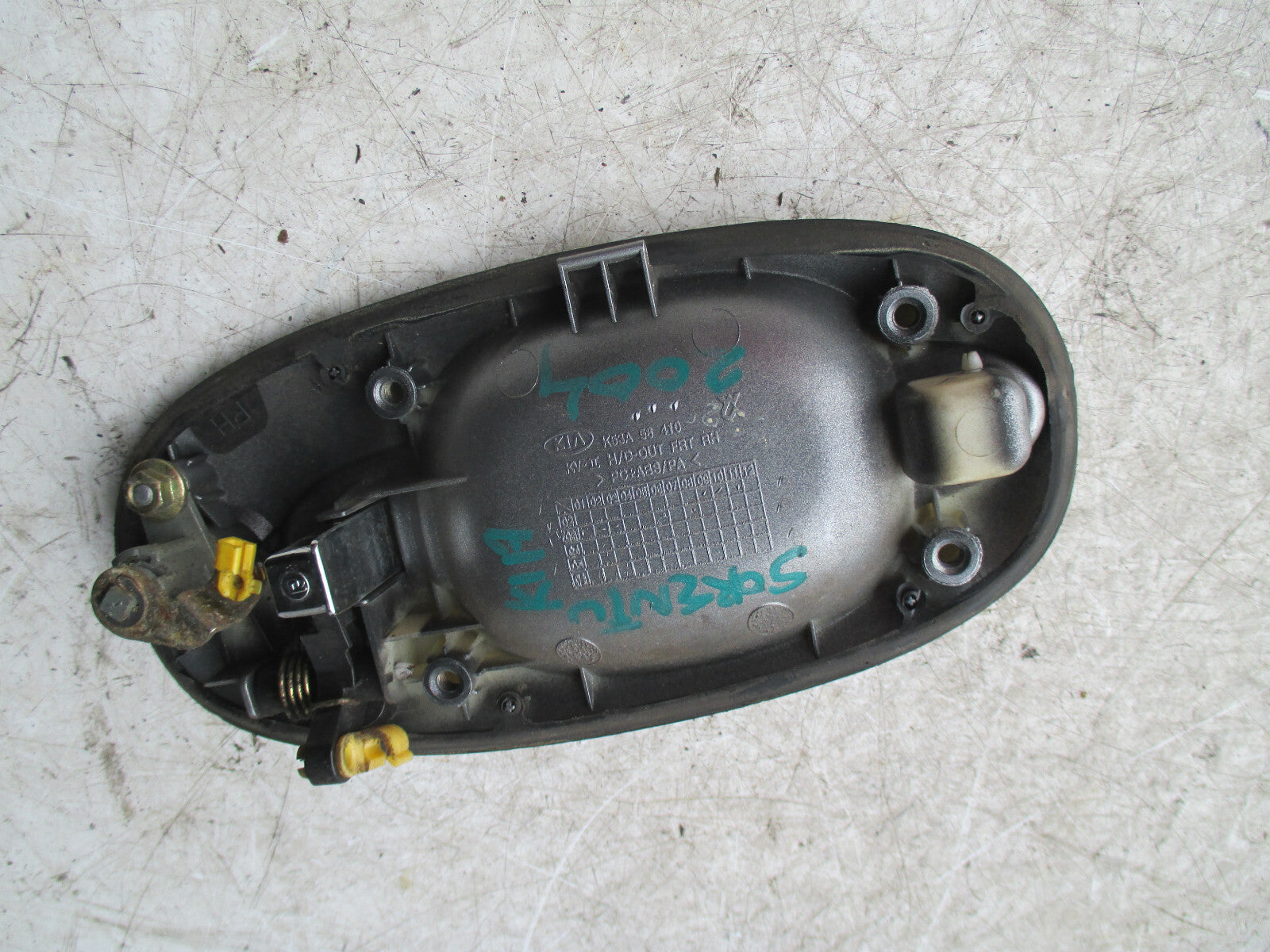 KIA SEDONA MK1 2004 OSF DRIVER SIDE FRONT EXTERIOR DOOR HANDLE