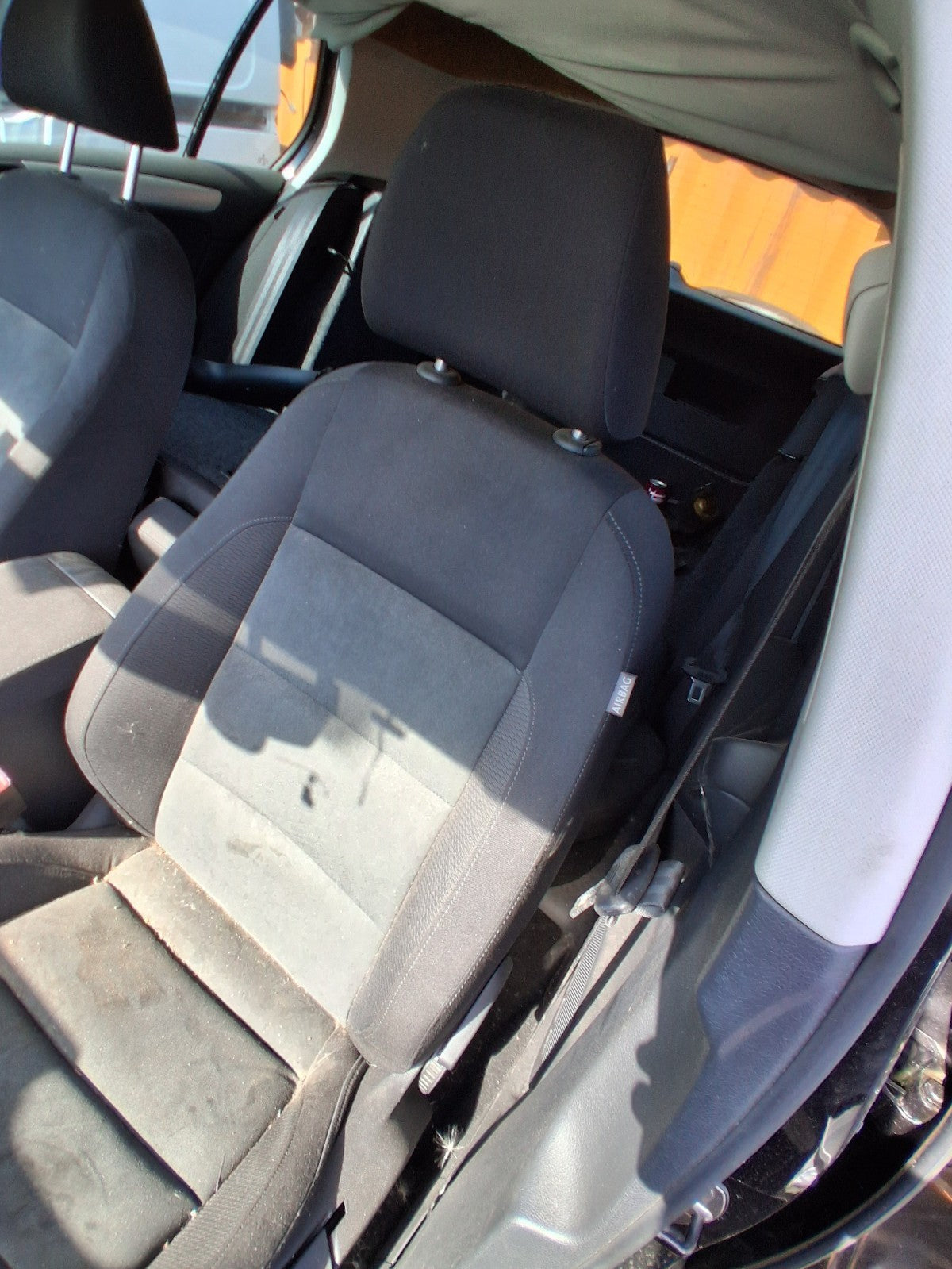 2012 VW VOLKSWAGEN GOLF MK6 NSF PASSENGER SIDE FRONT COMPLETE SEAT ALCANTARA