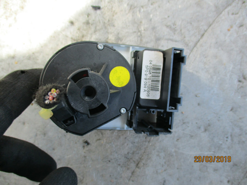 SEAT LEON 1P (MK2) HEADLIGHT LEVEL ADJUSTMENT CONTROL SWITCHES 1P2941431B
