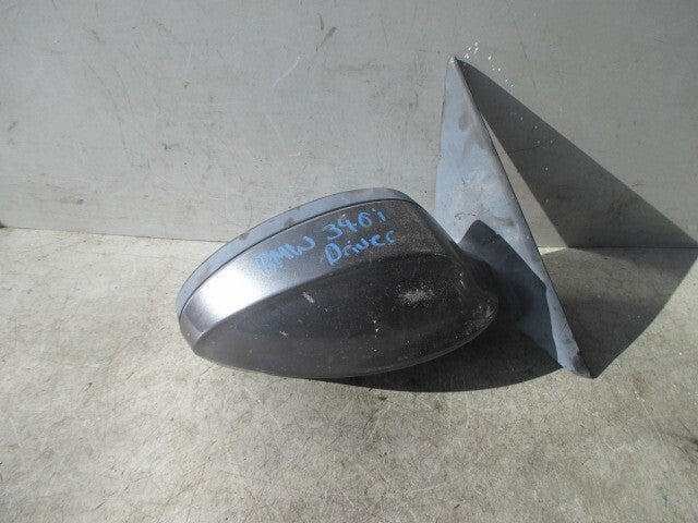 2005 BMW 3 SERIES E90 OSF DRIVER SIDE WING MIRROR GREY RLR39126