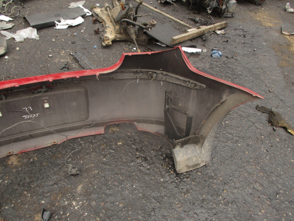 2009 BMW 1 SERIES E82 118D HATCHBACK REAR COMPLETE BUMPER & PDC SENSOR RED A61