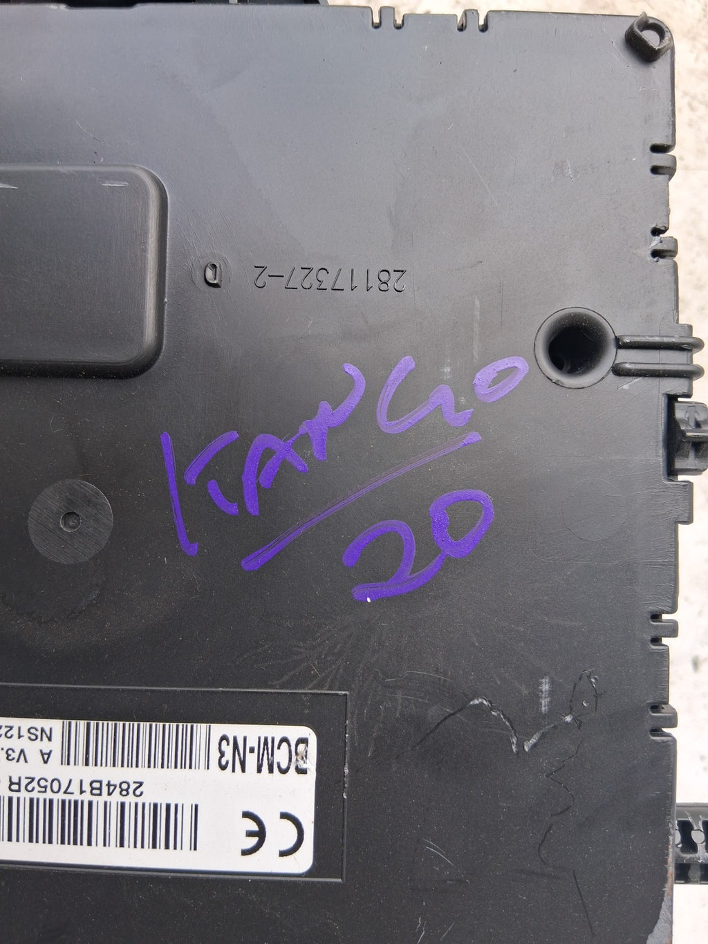 2020 RENAULT KANGOO MK2 1.5 DIESEL BCM BODY CONTROL MODULE 284B17052R