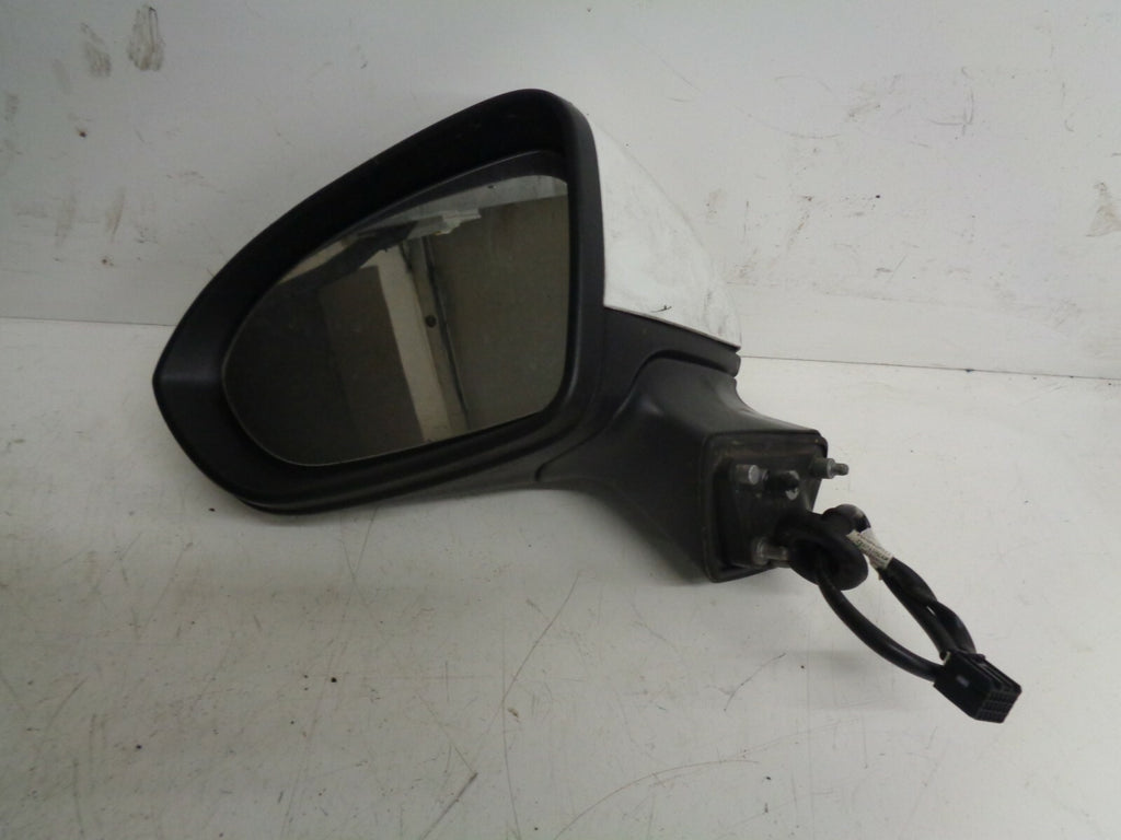 VAUXHALL ASTRA K 2018 NSF PASSENGER SIDE FRONT WING MIRROR DAMAGED WHITE