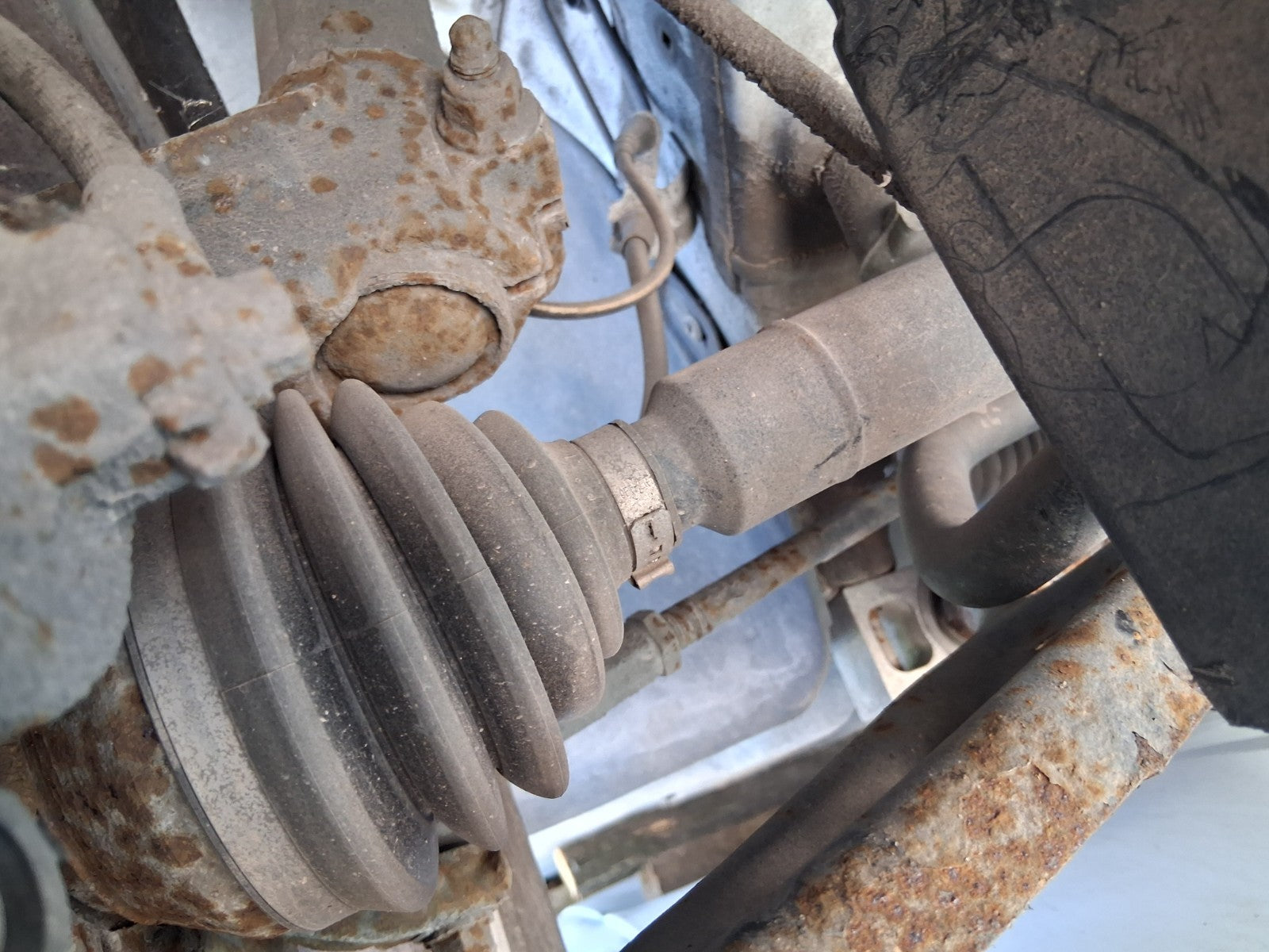 2013 VW VOLKSWAGEN TIGUAN MK1 OSF DRIVER SIDE FRONT DRIVESHAFT 5N0407766B