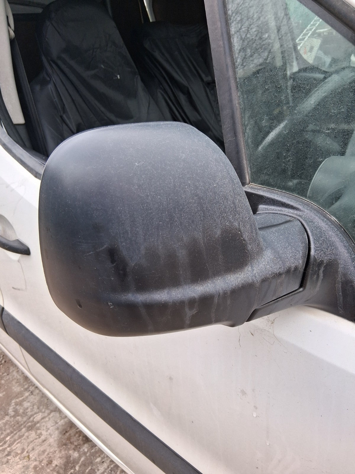 2017 CITROEN BERLINGO MK2 OSF DRIVER SIDE FRONT RIGHT WING MIRROR BLACK