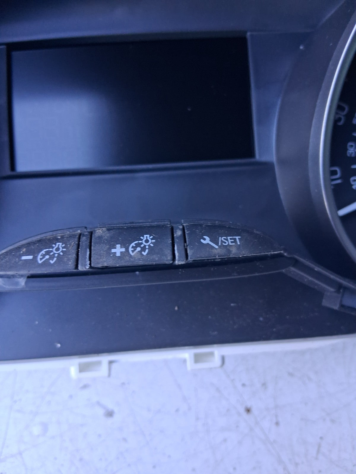 PEUGEOT 208 2017 SPEEDO SPEEDOMETER INSTRUMENT CLUSTER 9822621980