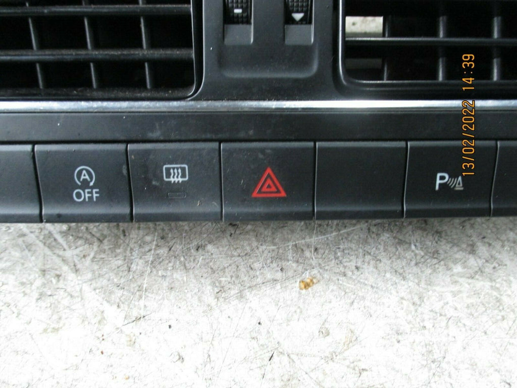VOLKSWAGEN POLO 2017 MK6 AW CENTRE DASHBOARD AIR VENTS HAZARD SWITCH 6C0819728
