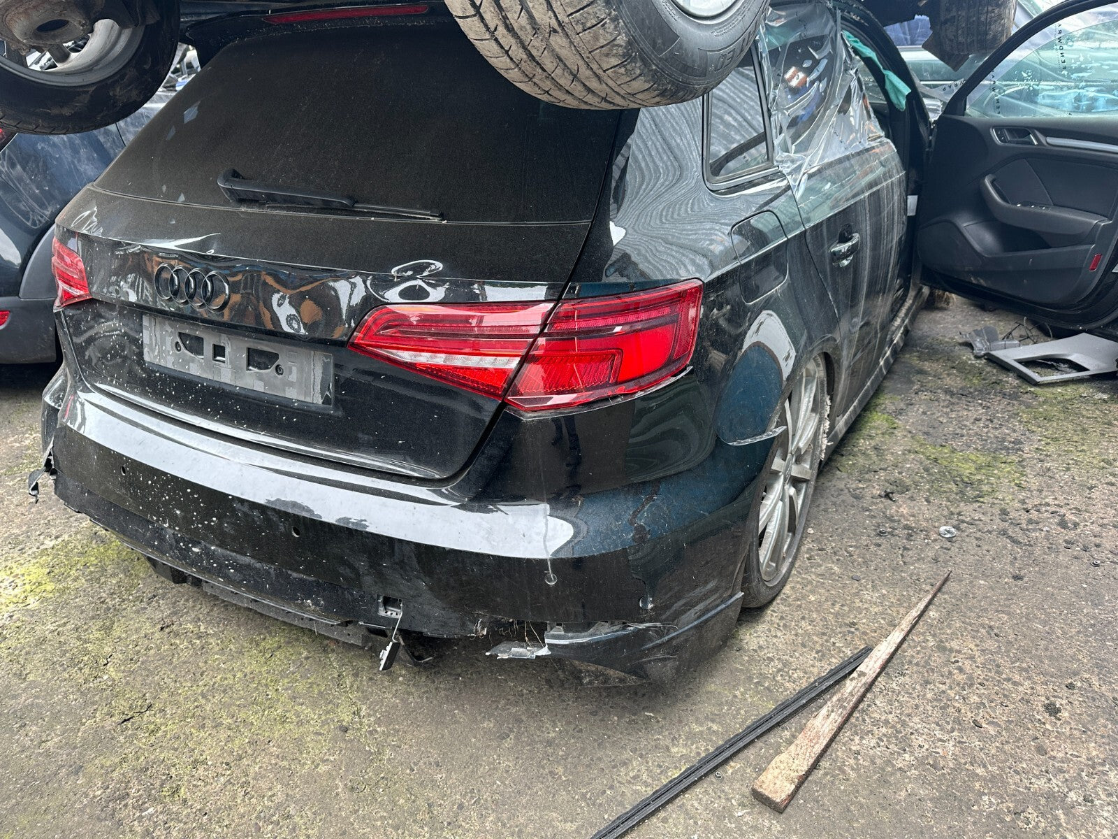2019 AUDI A3 8V S LINE HATCH NSR PASSENGER SIDE INNER REAR LIGHT LED DYNAMIC