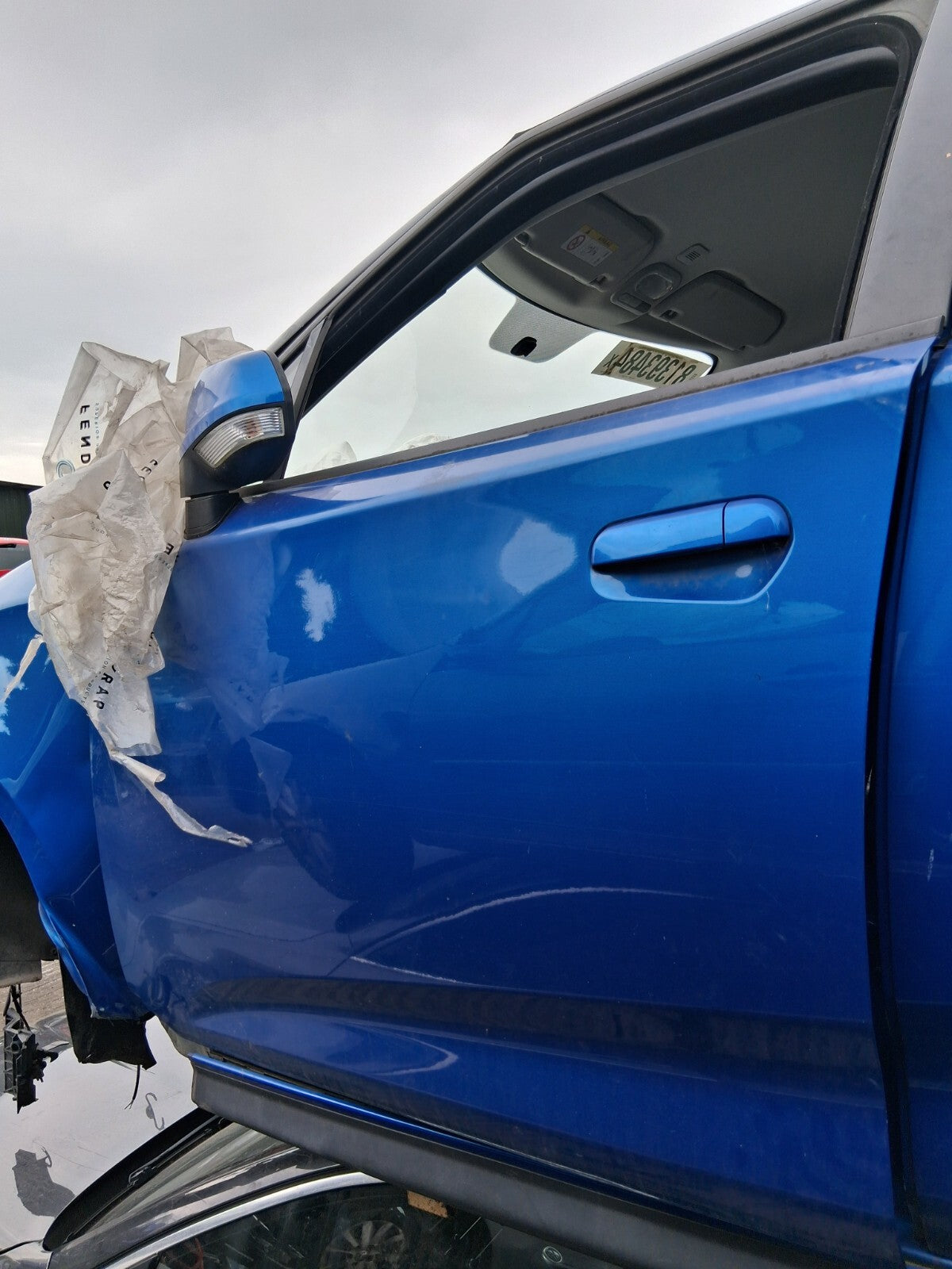 2021 MG 3 MK2 EXCLUSIVE NSF PASSENGER SIDE BARE DOOR REGAL MOUNTAIN BLUE 5JSJ
