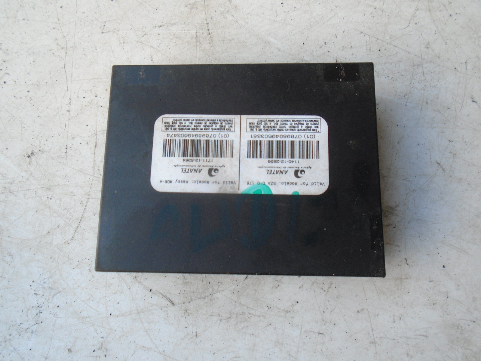 AUDI A1 2015 MK1 8X KEYLESS ENTRY CONTROL MODULE UNIT 5K0959434E