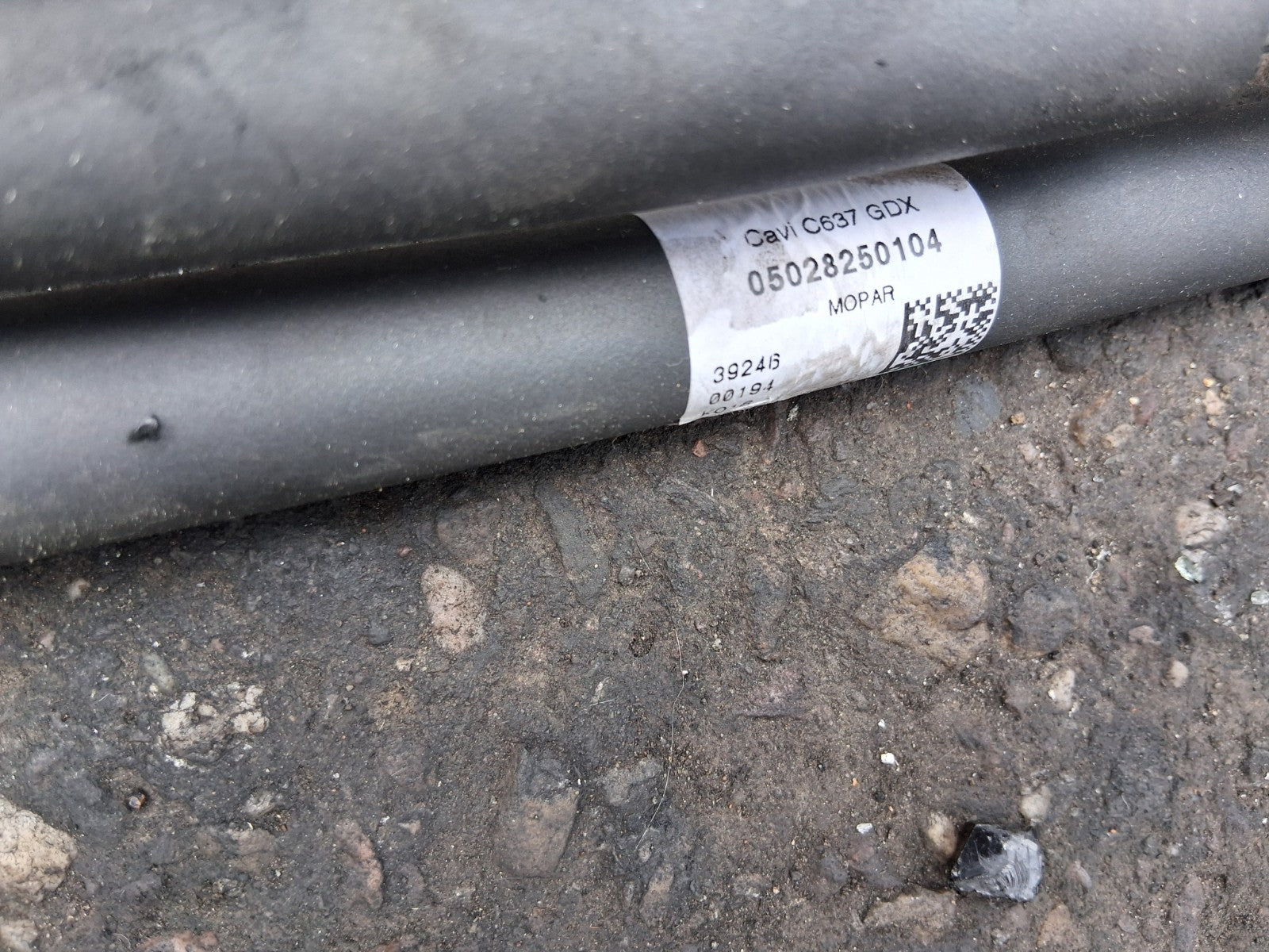 2024 FIAT DUCATO MK3 FACELIFT 2.2 DIESEL MANUAL GEAR CABLES 05028250104