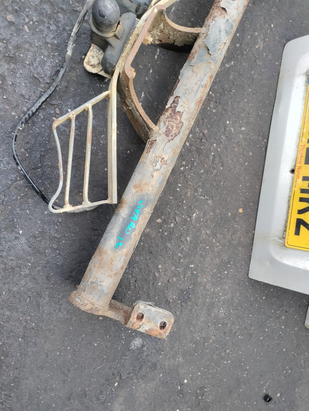 VAUXHALL VIVARO MK1 2012 REAR TOW BAR