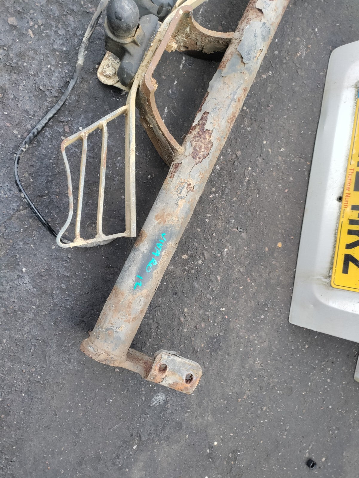 VAUXHALL VIVARO MK1 2012 REAR TOW BAR