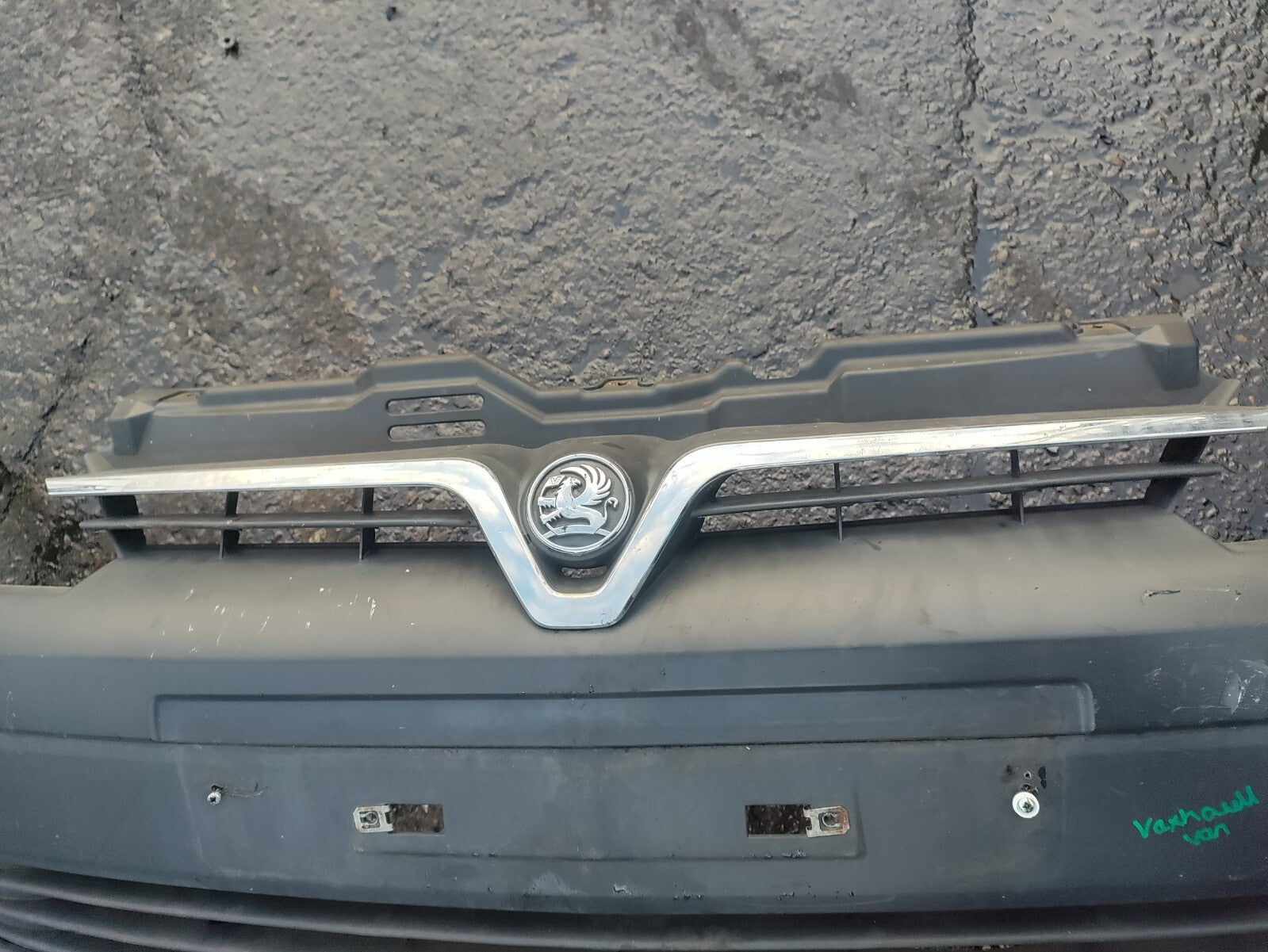 2007 VAUXHALL COMBO C FRONT BUMPER BLACK