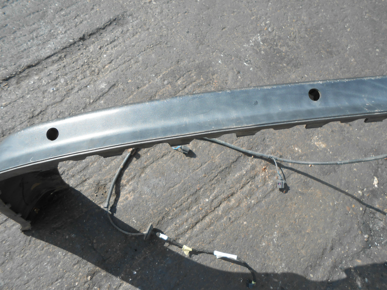 VOLKSWAGEN VW BORA 1J2 2004 REAR BUMPER LOWER VALANCE SPLITTER PDC TYPE