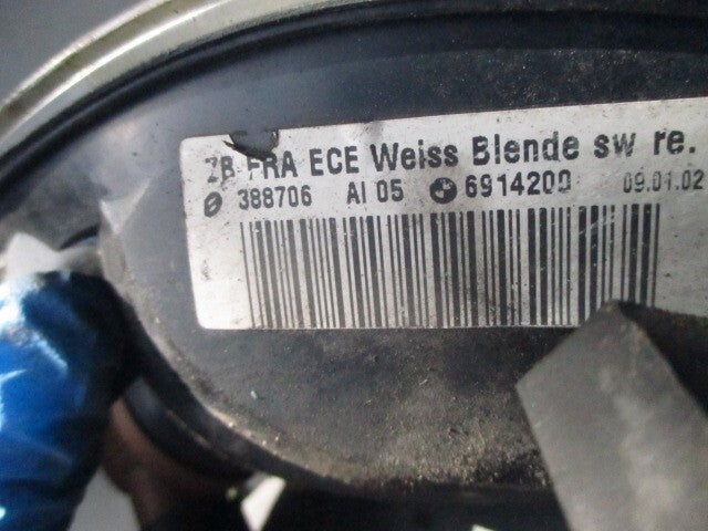 2002 BMW 3 SERIES SF SIDE FRONT HEADLIGHT 6910960