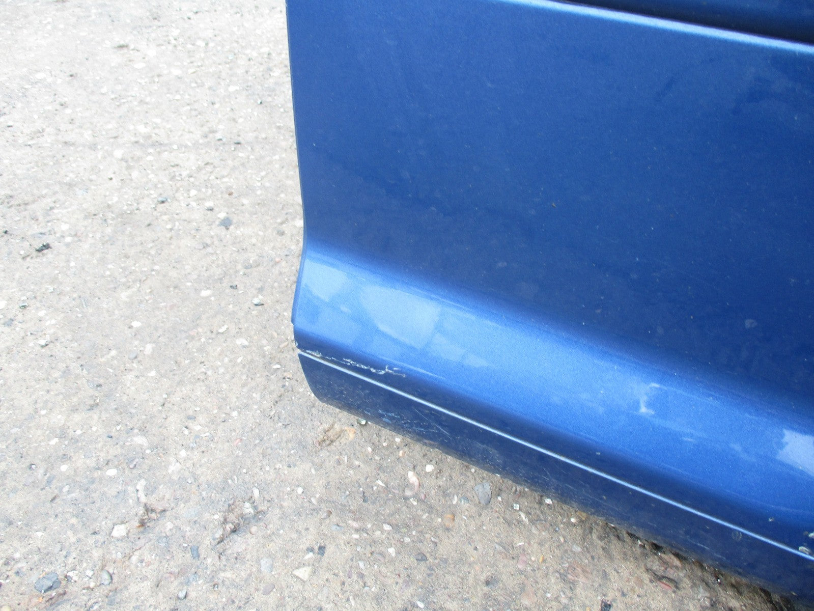 AUDI A3 8P1 MK2 FACELIFT 3 DOOR NS PASSENGER SIDE BARE DOOR LX5U TOPASBLAU