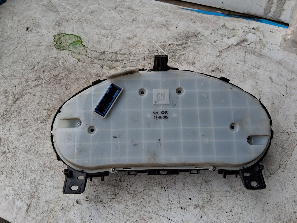 VAUXHALL ASTRA J 2013 1.6 DIESEL SPEEDO SPEEDOMETER INSTRUMENT CLUSTER 13460586