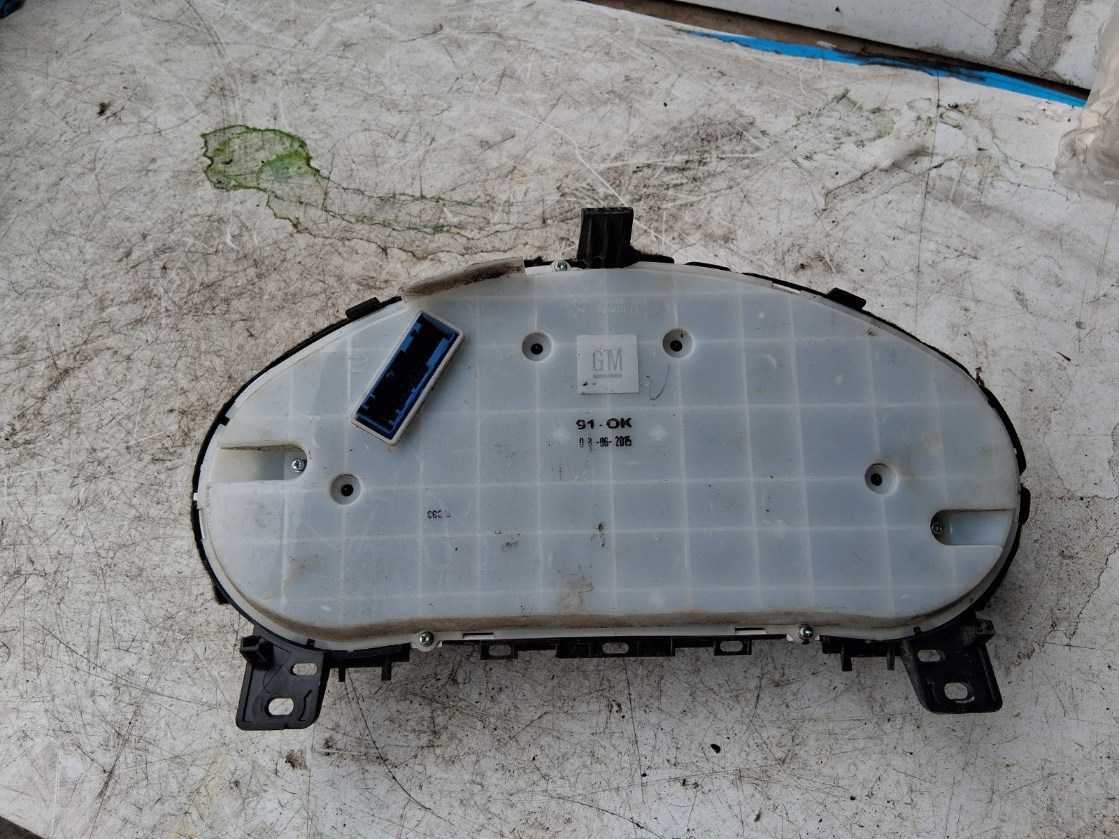 VAUXHALL ASTRA J 2013 1.6 DIESEL SPEEDO SPEEDOMETER INSTRUMENT CLUSTER 13460586